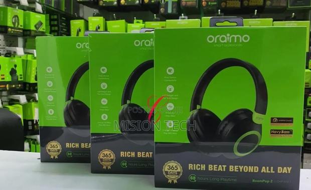 Oraimo Boompop 2 ENC Over-Ear Wireless Headphones- OPH-610 