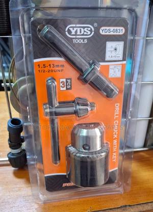 13mm Impact Drill Chuck With Key - thumbnail 2