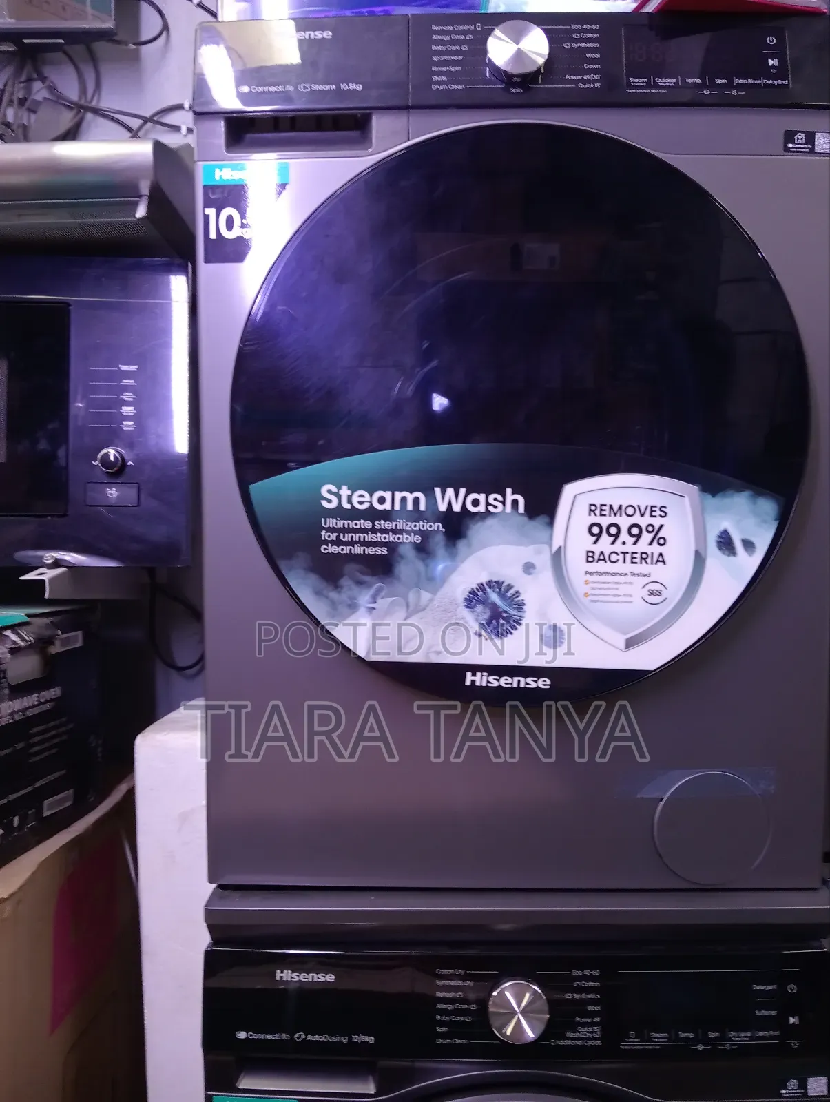 Hisense 10.5kg Front Load Washing Machine