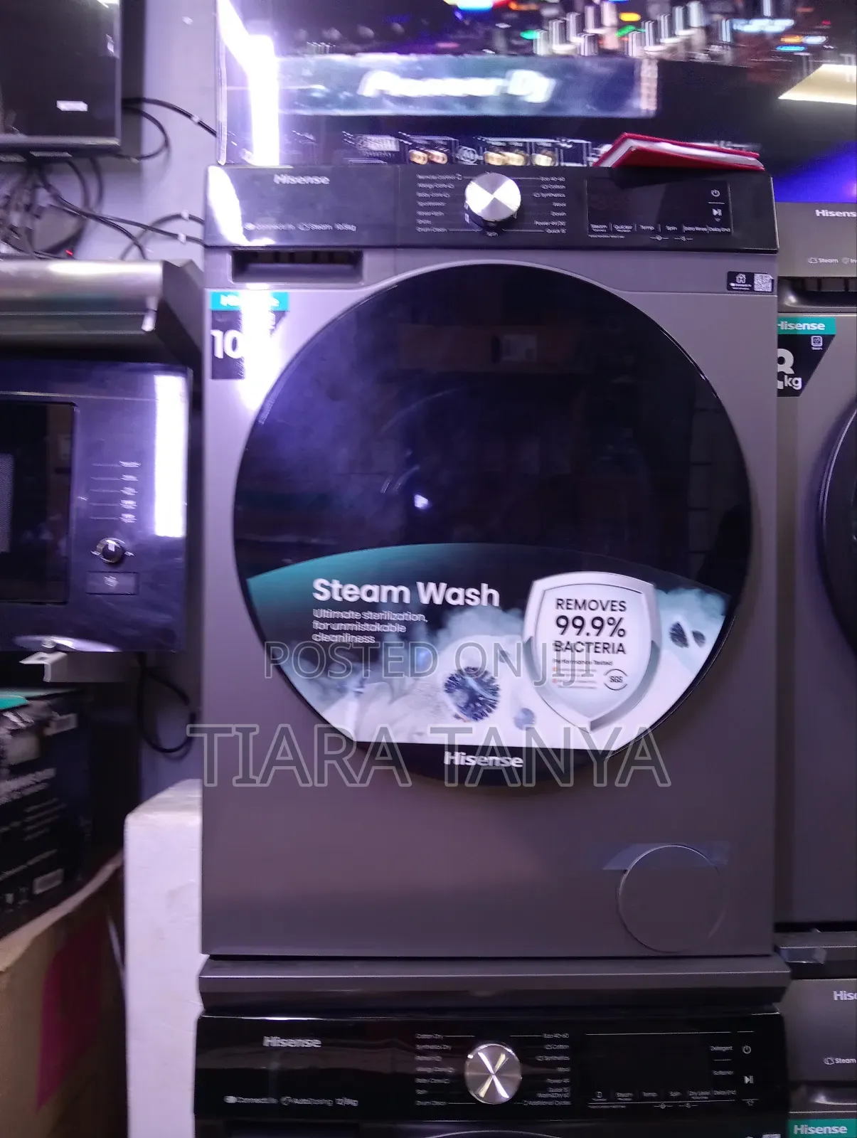 Hisense 10.5kg Front Load Washing Machine