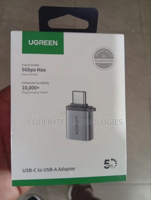 UGREEN USB-A 3.0 to USB-C Adapter (Gray) °° OTG Adapter - main view