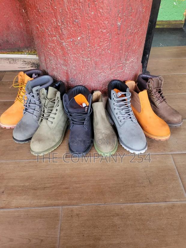 % Waterproof Genuine Leather Timberland Casual Boots - thumbnail 4