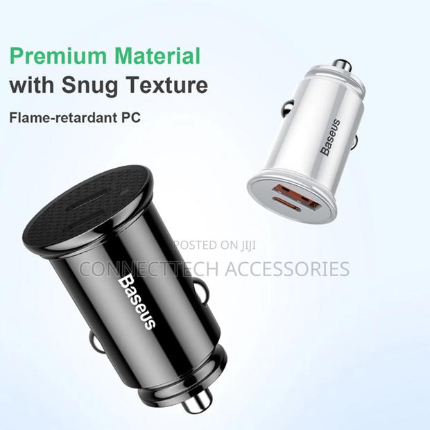 Baseus 30W Car Fast Charger - thumbnail 2
