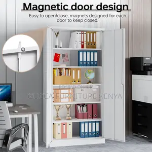 Cabinets:2-Door Home Office Lockable Storage Tool Cabinet