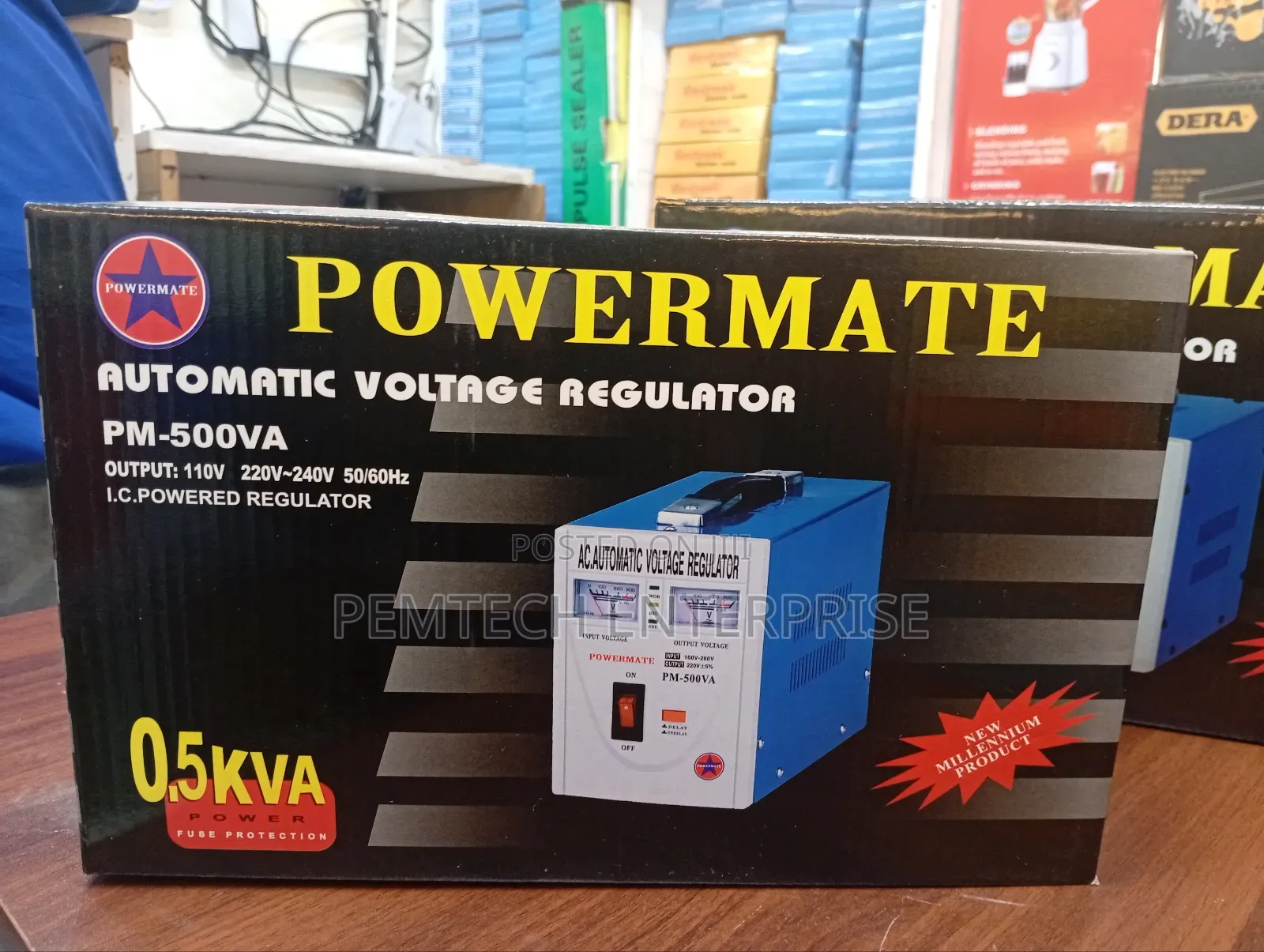 110V Powermate Automatic Voltage Regulator 0.5kva