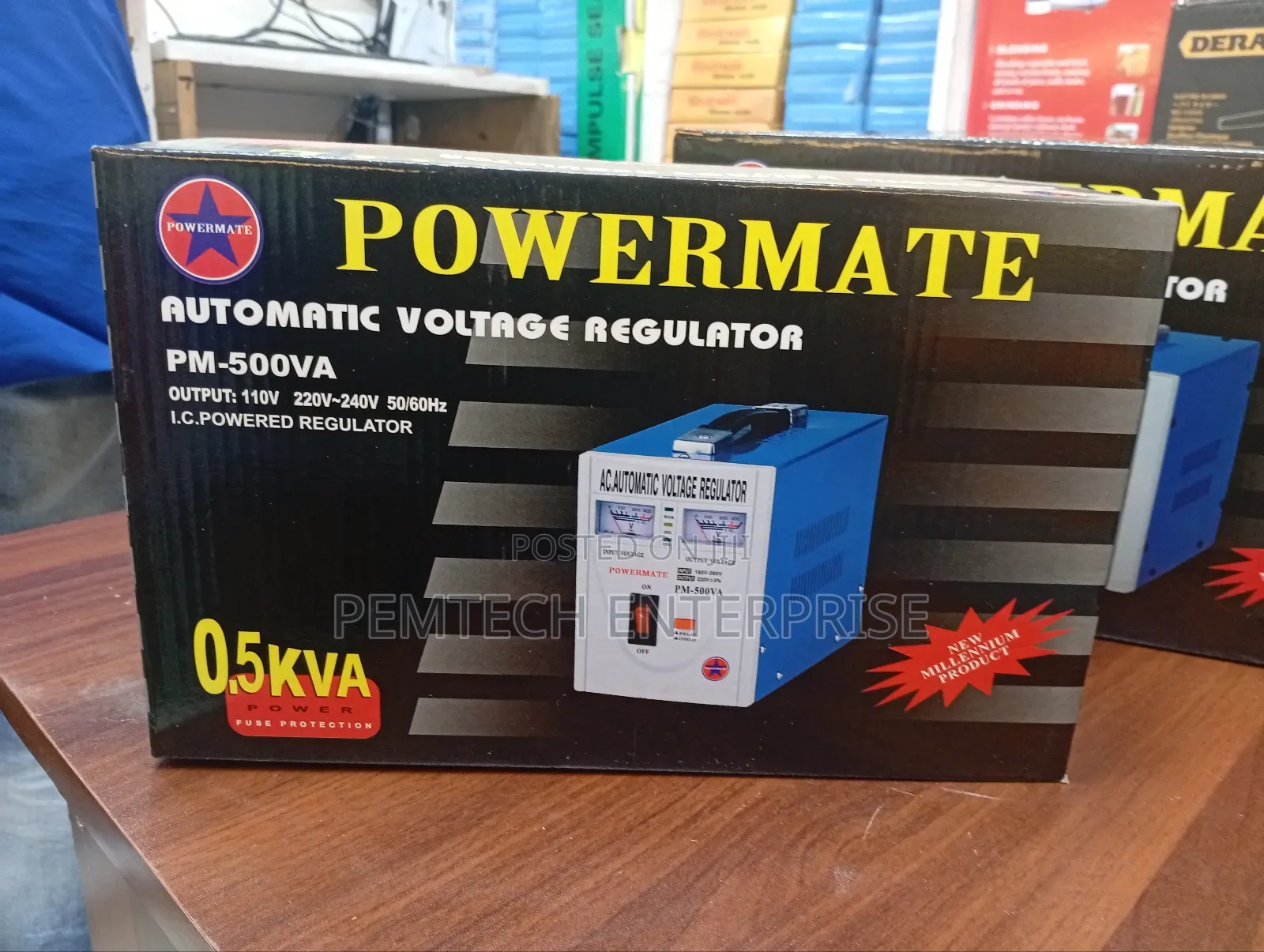 110V Powermate Automatic Voltage Regulator 0.5kva