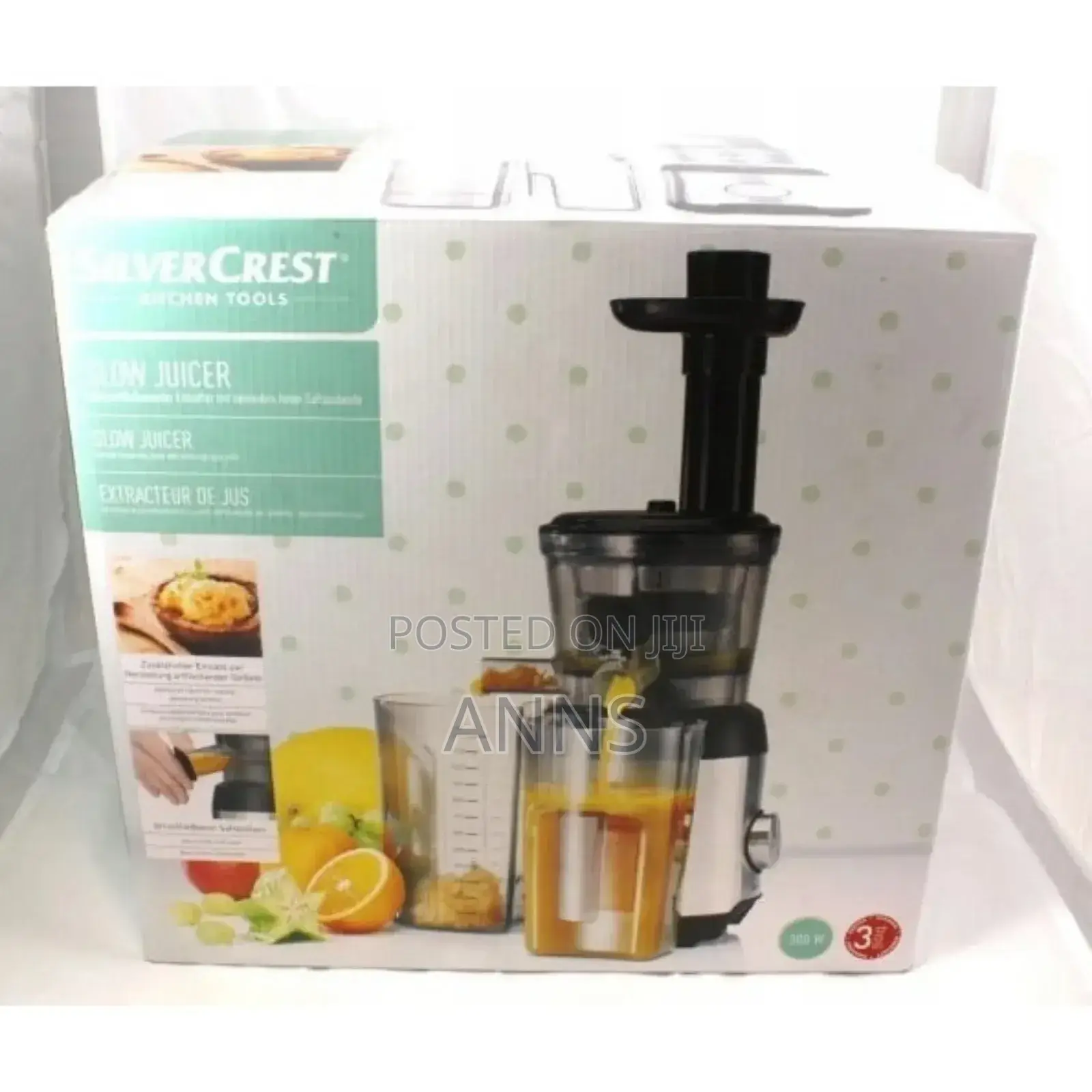 Slow Juicer Available