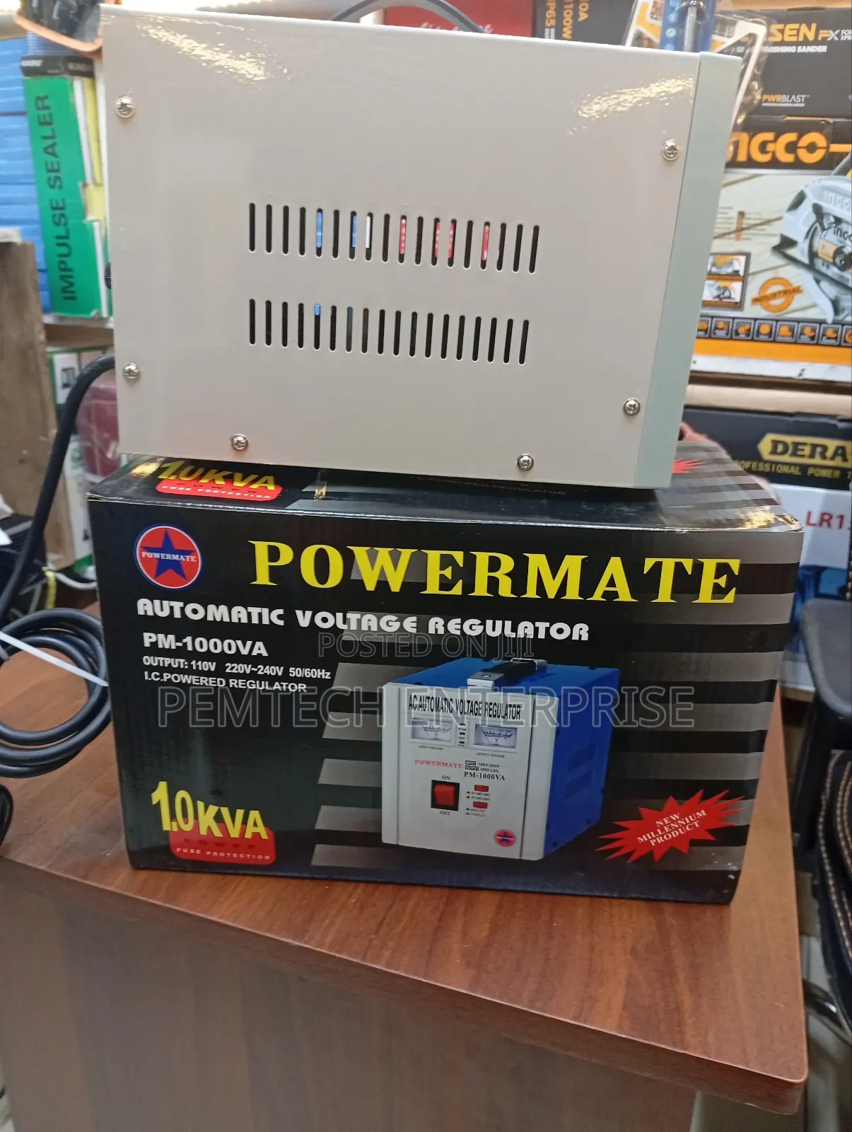 Powermate Automatic Voltage Redulator 1.0kva
