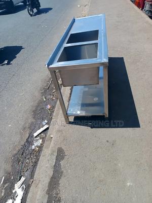 Double Bowl Sink With Working Space - thumbnail 2