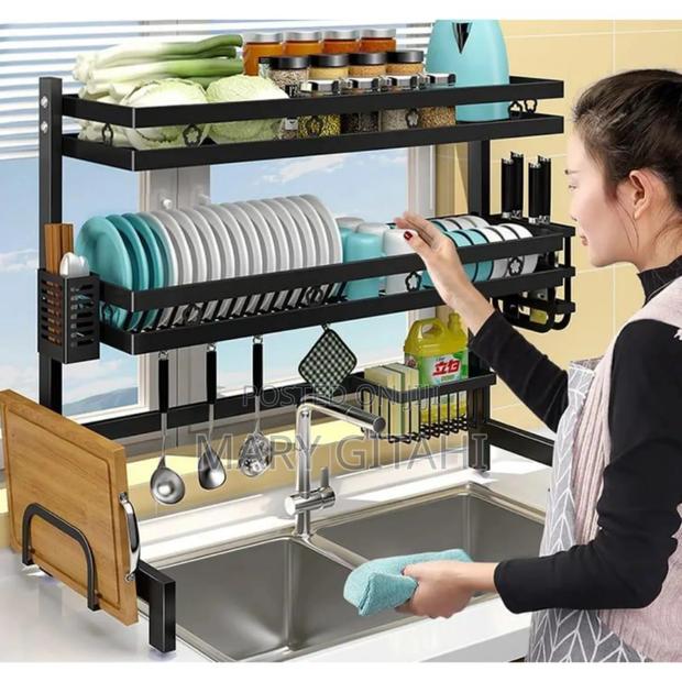 Double Over the Sink Kitchen Dish Drying Rack.*