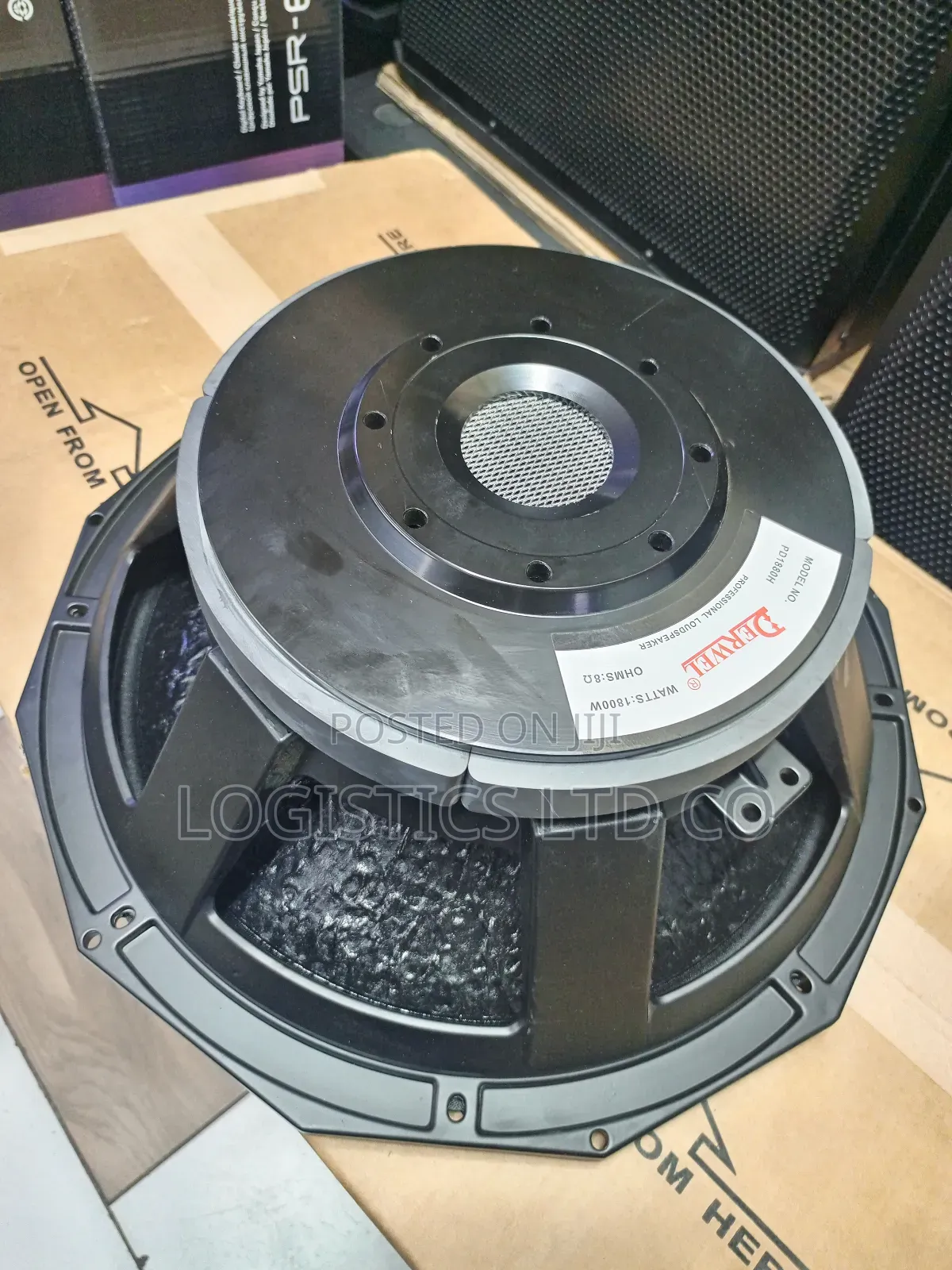Derwel Pd1880h 1800w 18inch Professional Loudspeaker