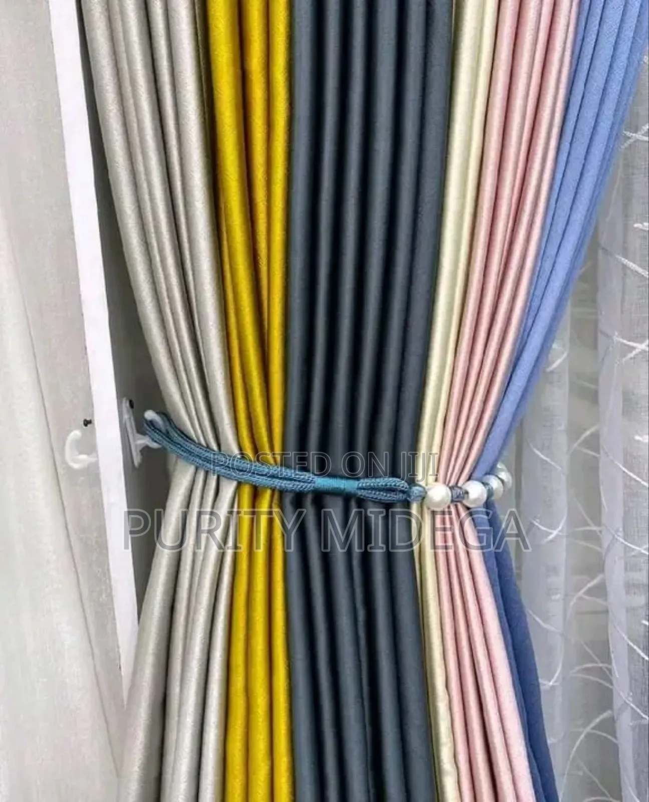 Amazing Yellow Curtains Materials