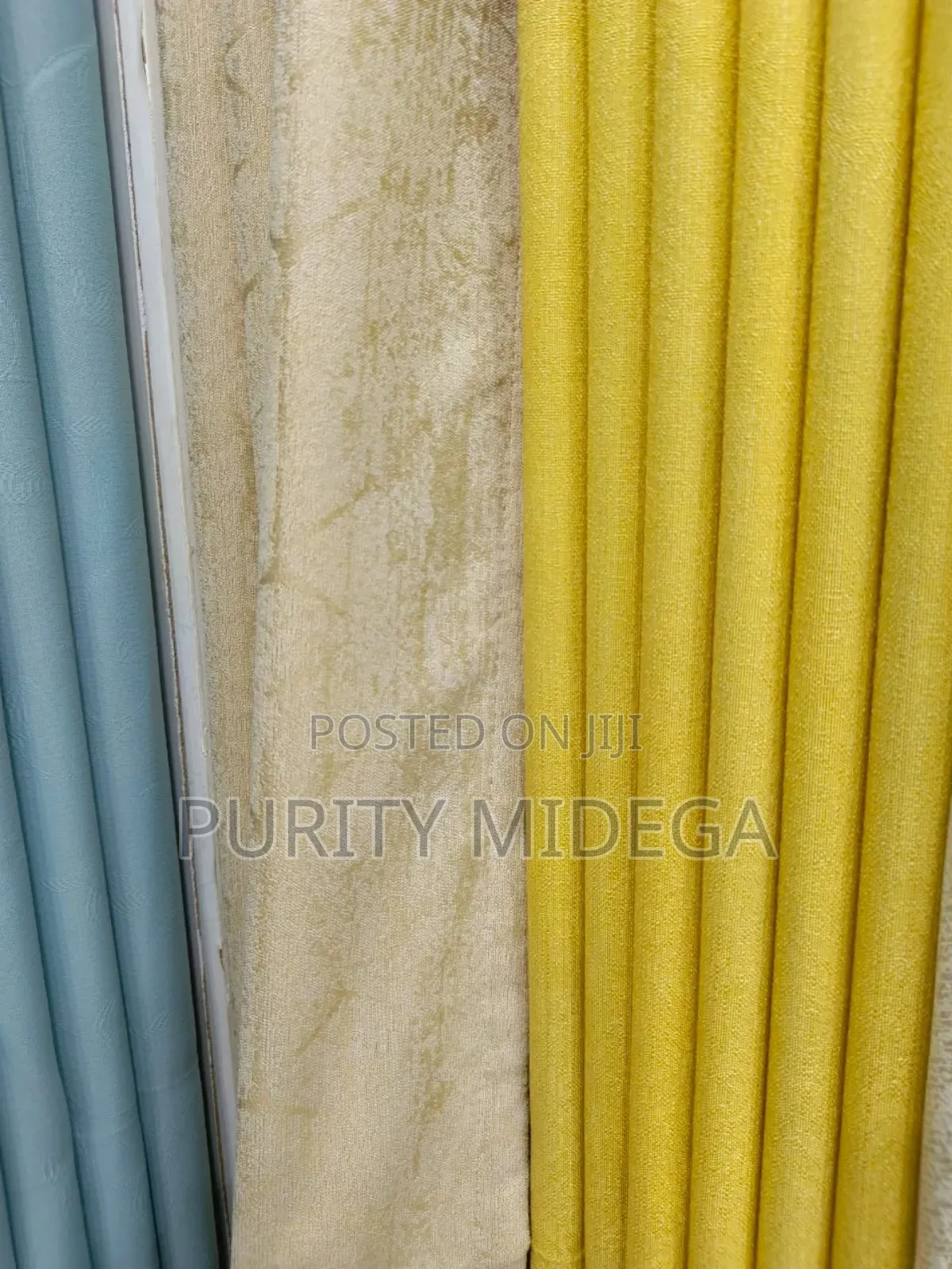 Amazing Yellow Curtains Materials