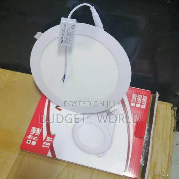 Ceiling Flat Panel Down Light Ultra Slim Lamp Cool White 18W