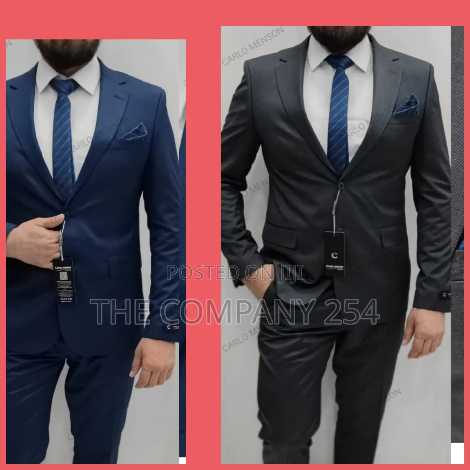 Designer Men's 2 Piece Official Business Suits Size 48 to 58