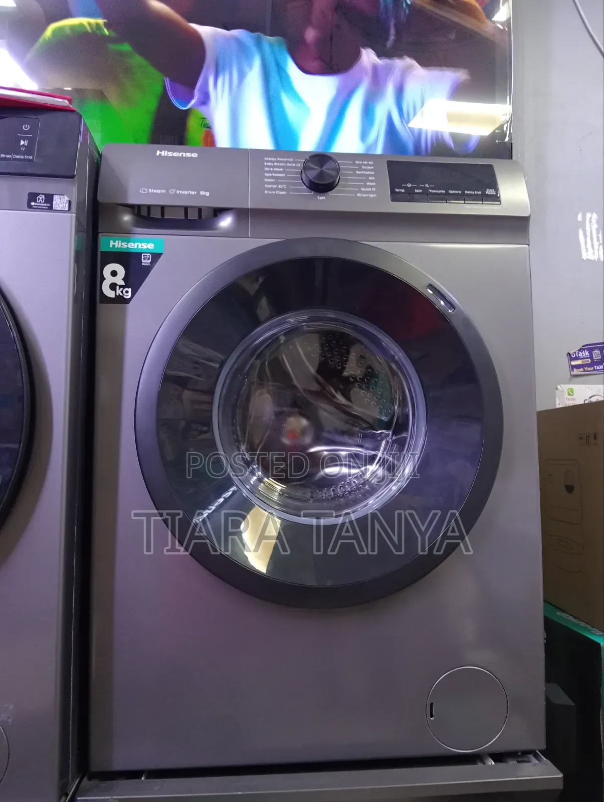 8kg Hisense Front Load Washing Machine