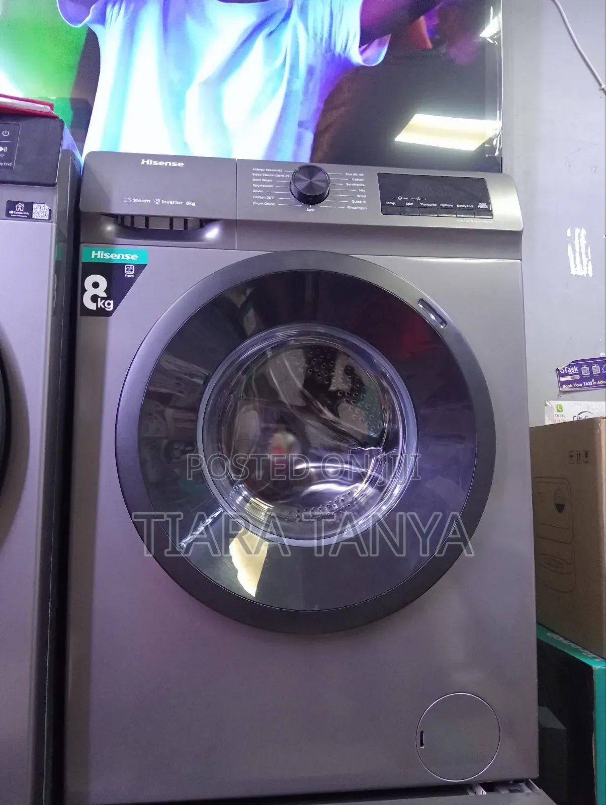 8kg Hisense Front Load Washing Machine