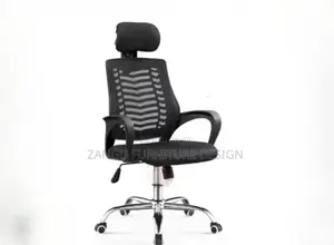 Black-Headrest Chair