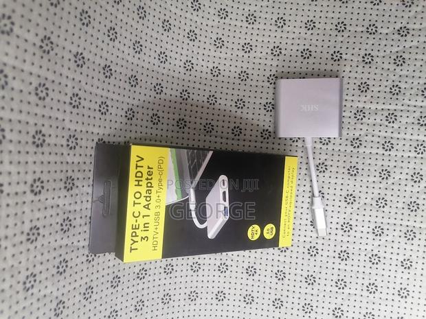 Qualified 3 in 1 Type C Macbook Adapter With USB - main view