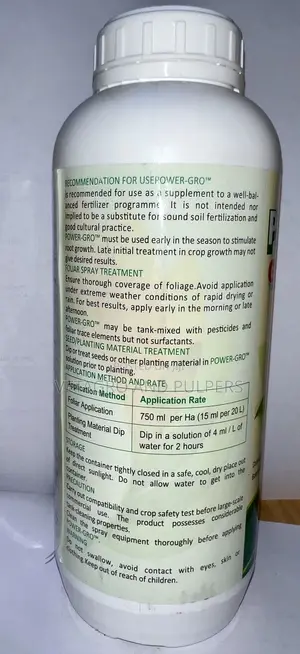 Power Gro Colloidal Suspension Fertilizer