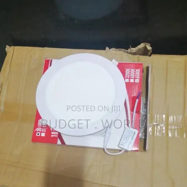 Round Ceiling Gypsum Board 18W Led Panel Light