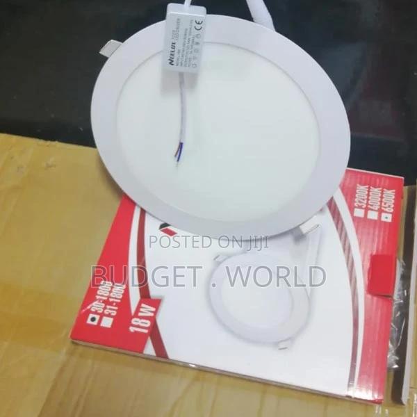 LED Recessed Panel Lights 18W Gypsum Board Round LIGHT