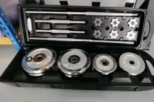 50kgs Chrome Dumbells With Case