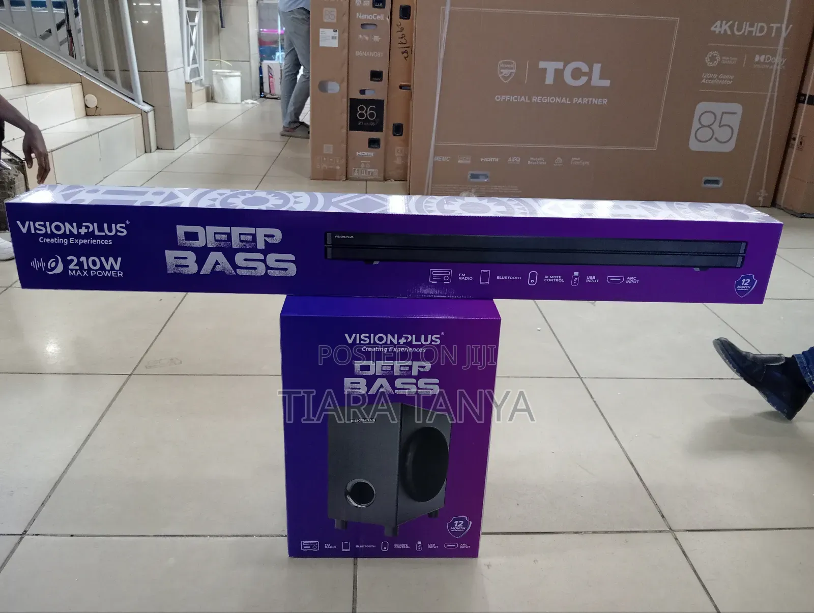 Vision Plus VP2112SB Sound Bar 210W RMS