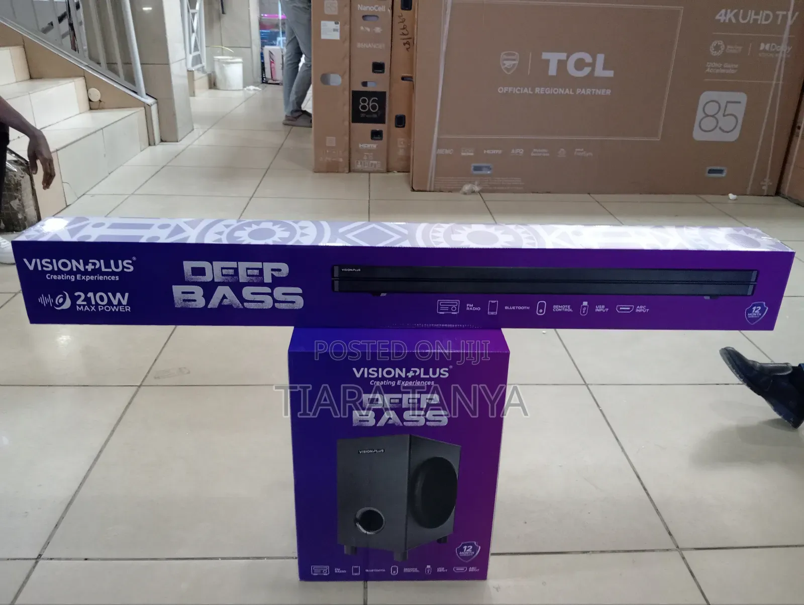 Vision Plus VP2112SB Sound Bar 210W RMS