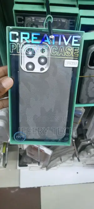 Protective Carbon Fiber iPhone 13 Pro Max Phone Case