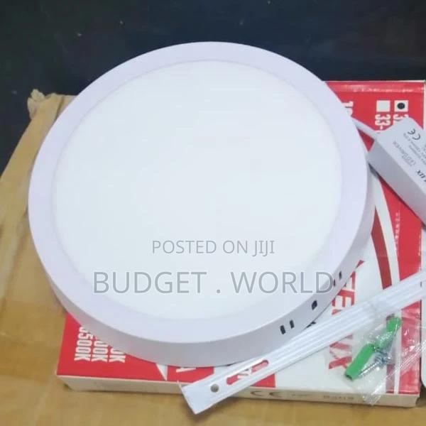LED Round Surface Panel Light; 18W, 