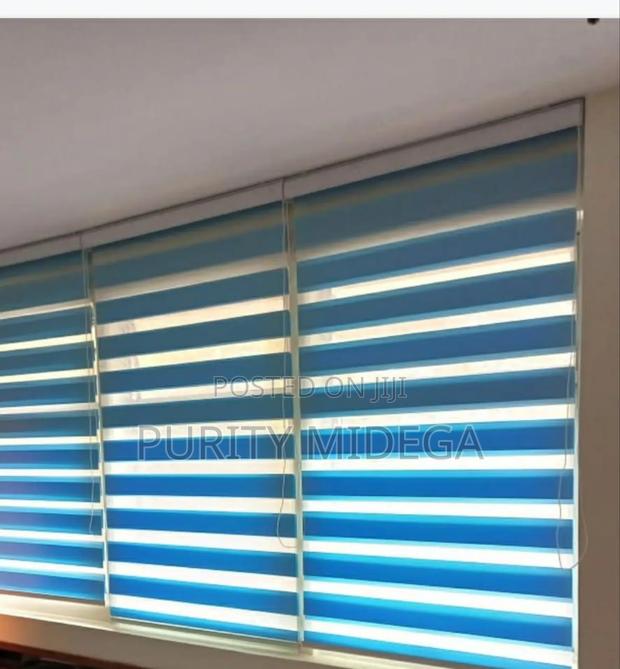 Very Nice Blue Blinds Slats - main view