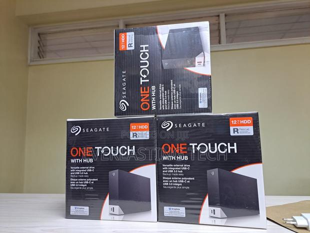 Seagate One Touch Hub 12tb External Hard Drive Desktop HDD - thumbnail 3
