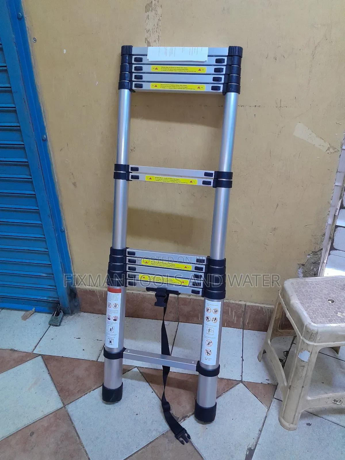 Telescopic Ladder  3.8M 12ft Long Very  Stable