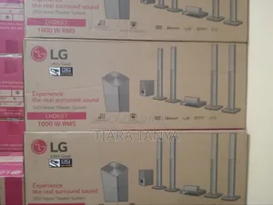 Lg Lhd657- 1000w 5.1ch DVD Home Theatre System -Black