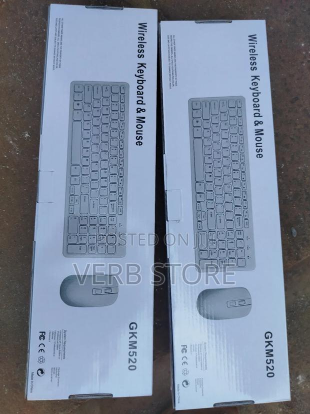 Wireless Keyboard and Mouse - main view