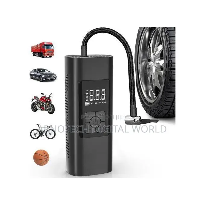 Cordless Digital Air Compressor/Tyre Inflator