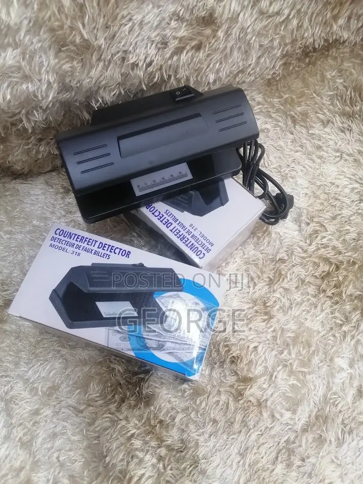 Secure UV Counterfeit Money Detector