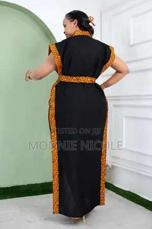 Flowy Ankara Kimono