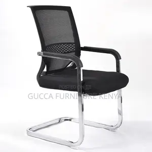 Office Chairs: High Back Upholstered Guest Waiting Seat