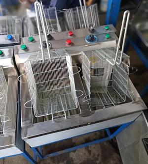 Double Deep Fryer Juakali Made. - thumbnail 2