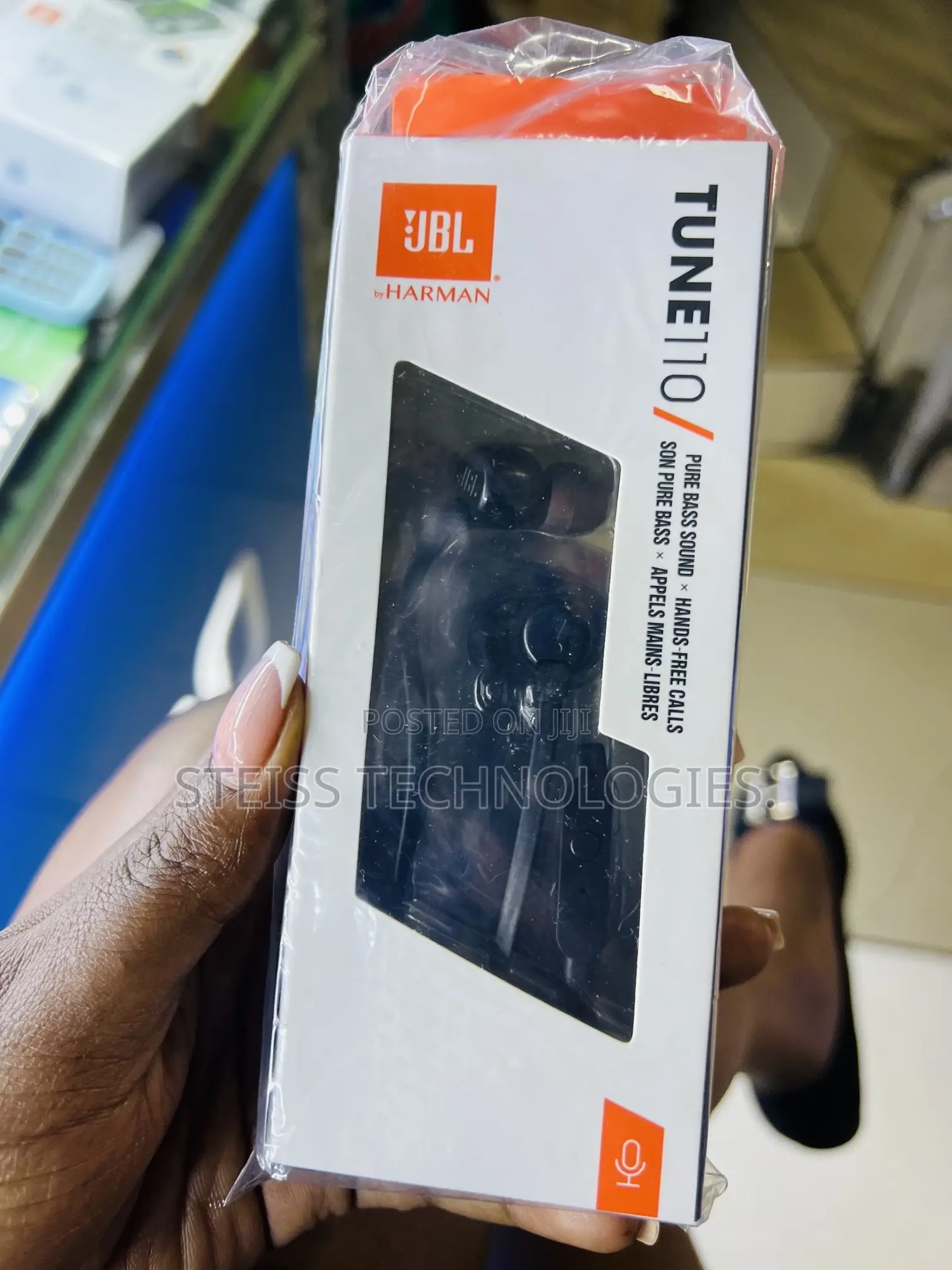 JBL Tune 110 Wired Headphones.