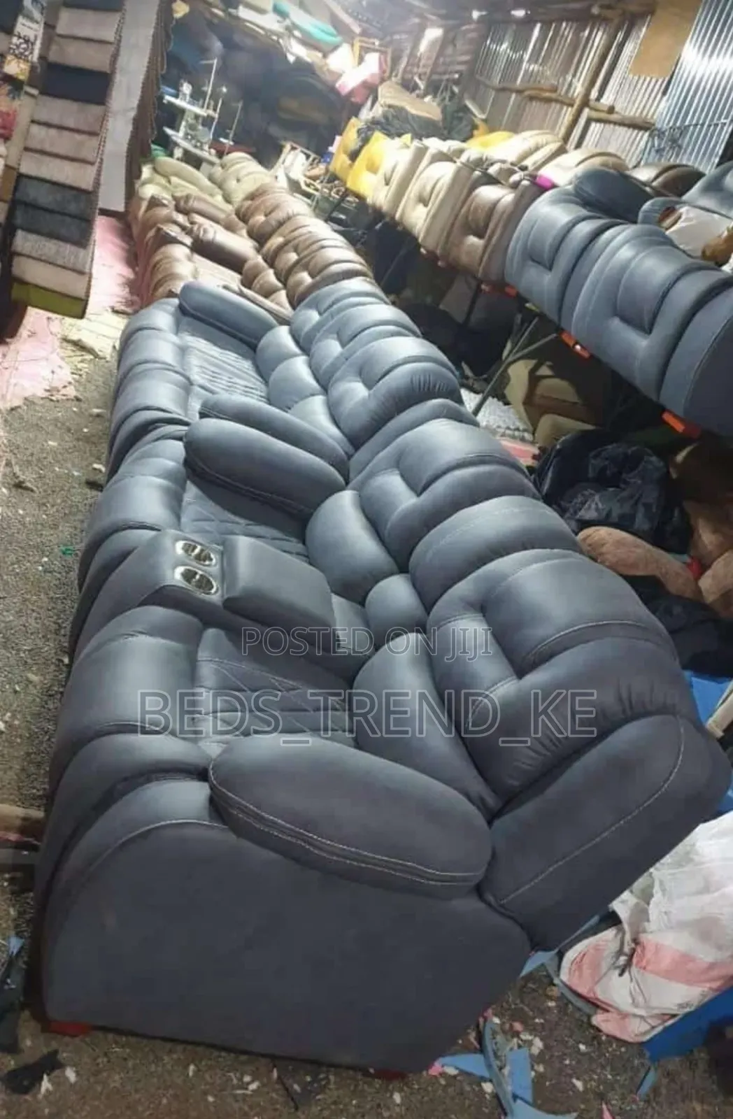 5 Seater Semi-Recliners Sofa Seats