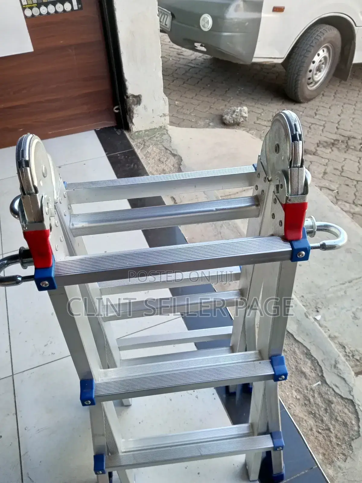 Multi- Purpose Aluminum Ladder, Folding Step Ladder