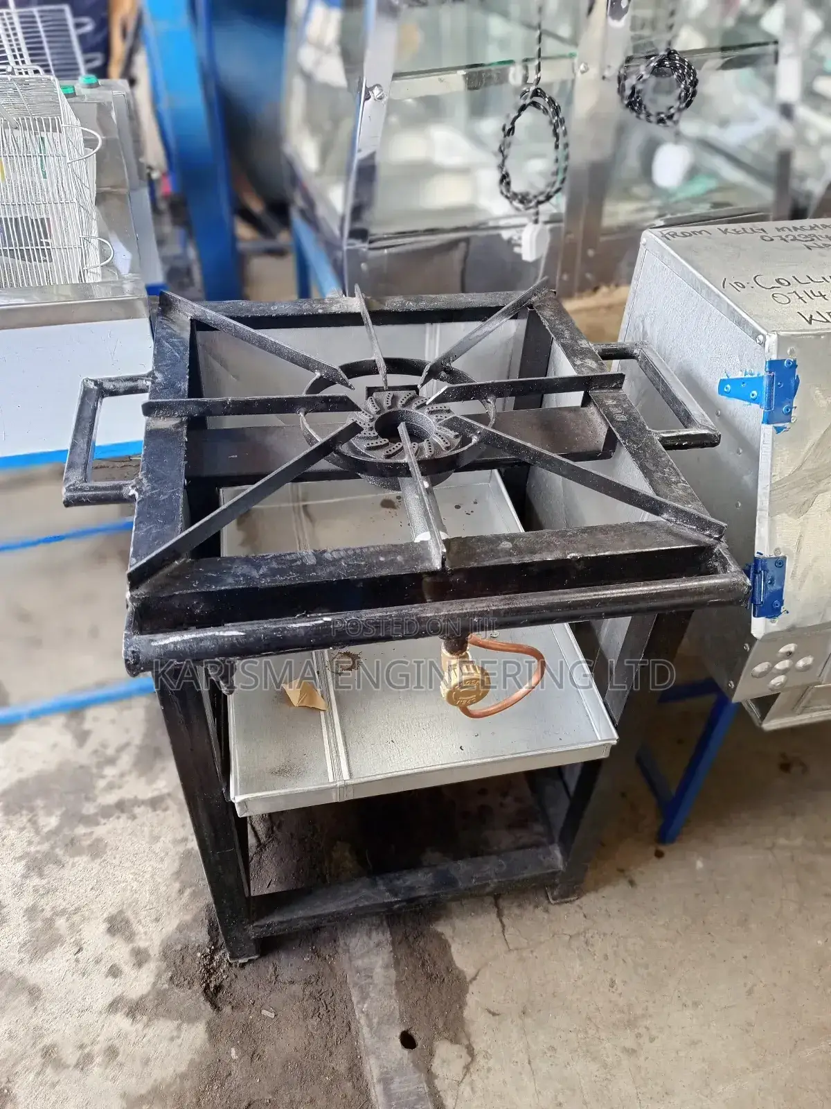 Modern Mild Steel One Burner