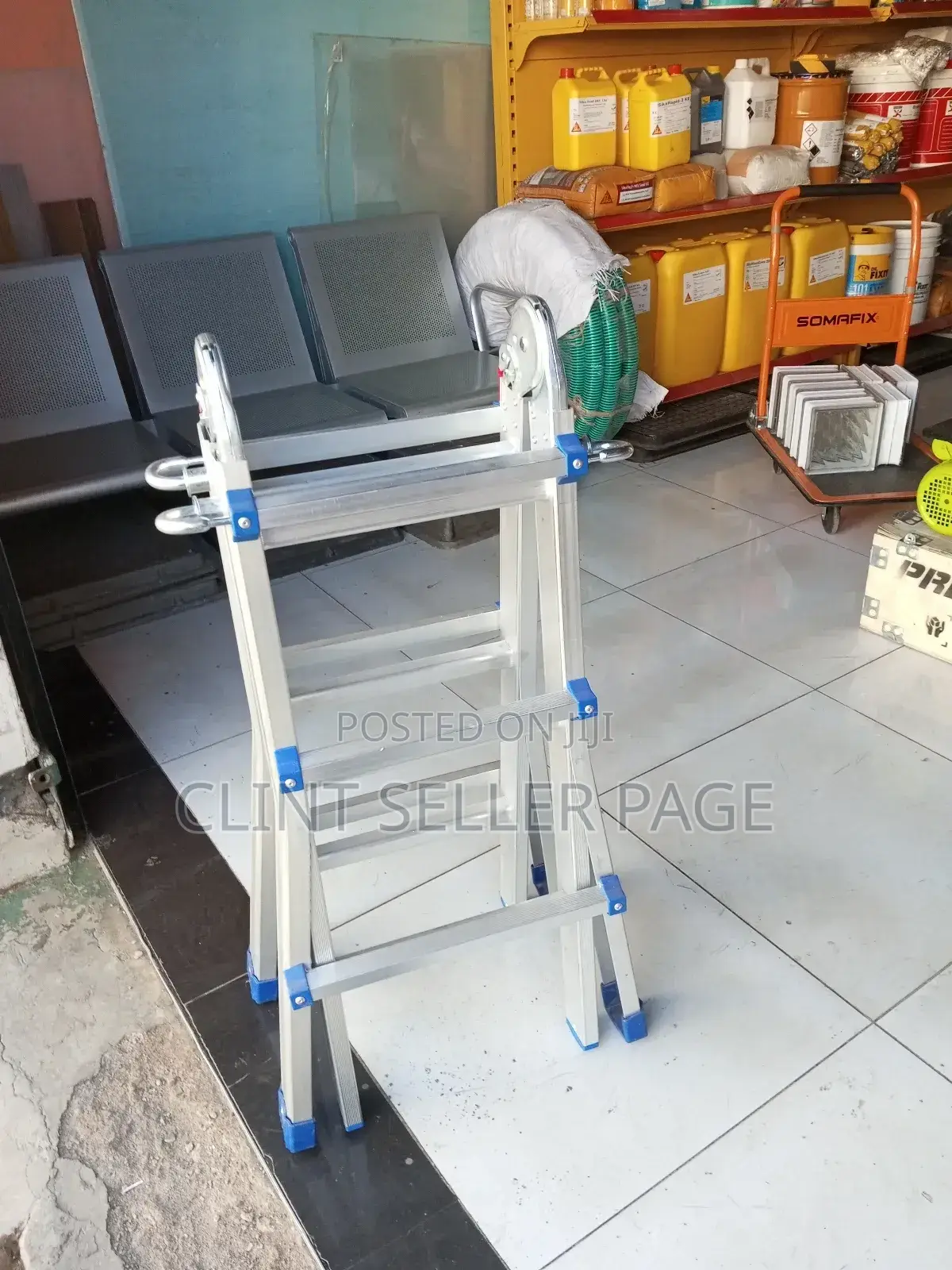 4 by 4, Aluminum Multipurpose Ladder