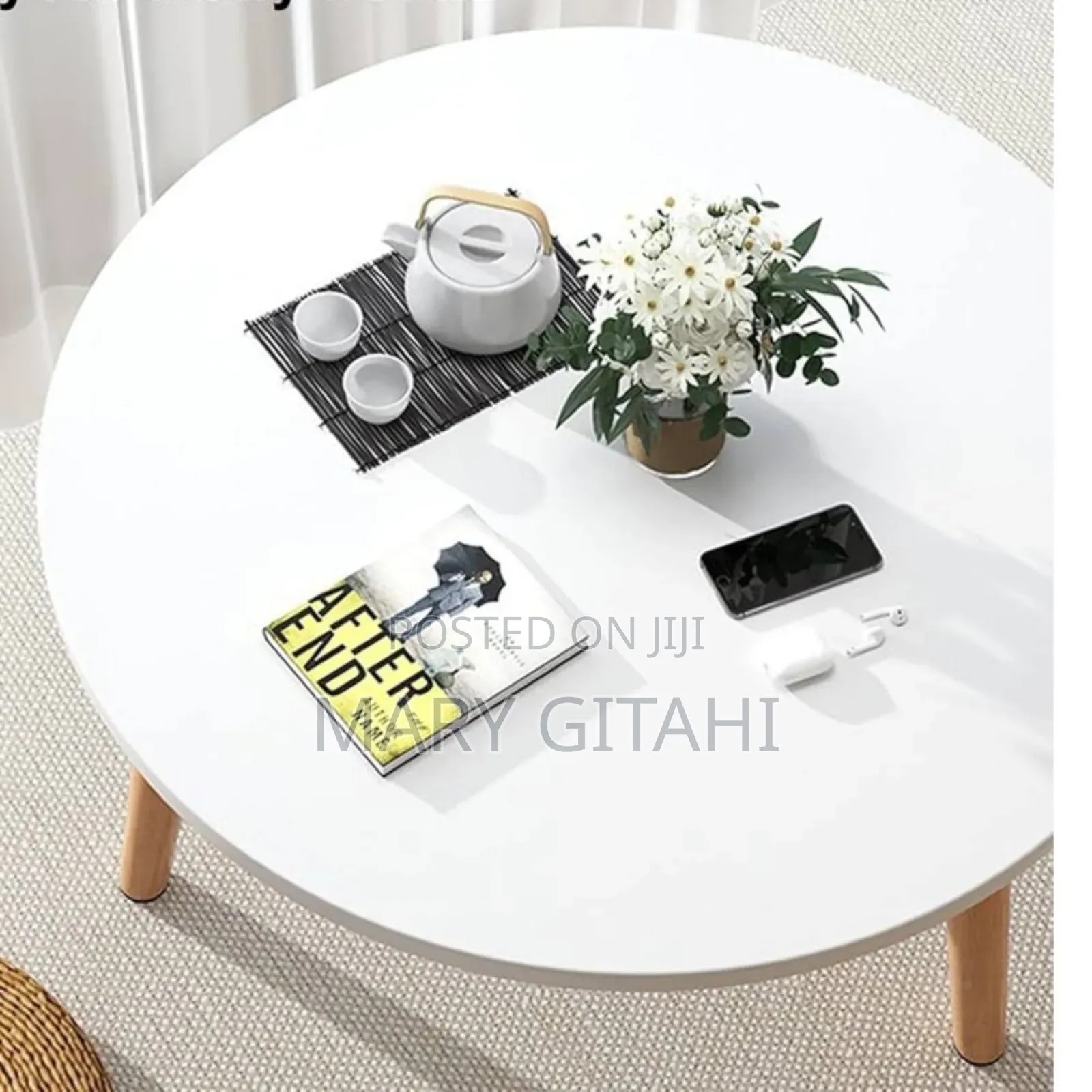 *Nordic Style Round Coffee Tables
