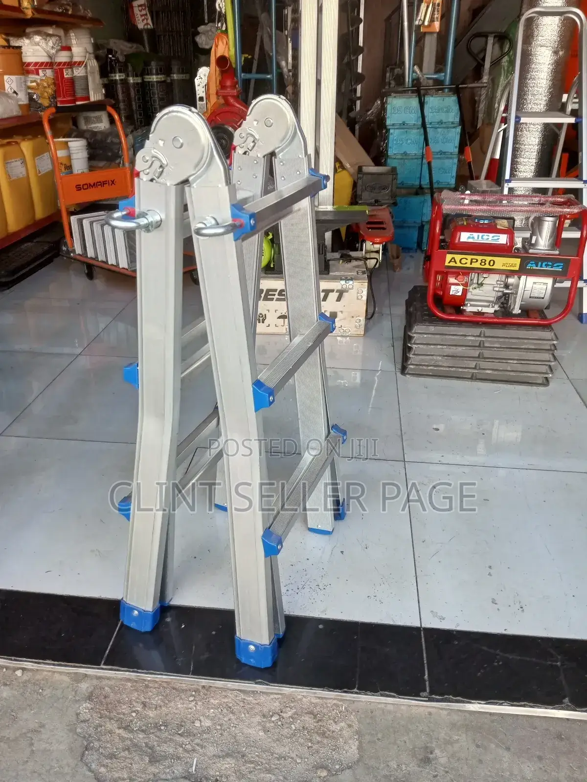 Little Giant Aluminum Multi,Purpose Ladder