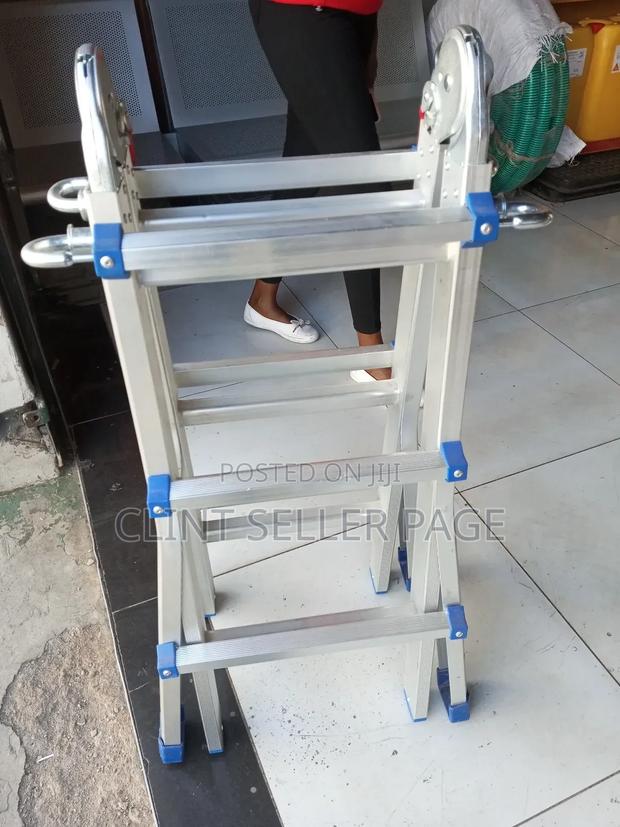 Telescoping Ladder, Aluminum