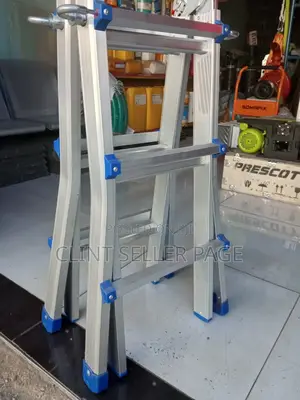 Fold-Able, Aluminum Multi-Purpose Ladder